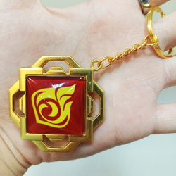 Брелок светящийся "Genshin Impact / Геншин - Ли Юэ"