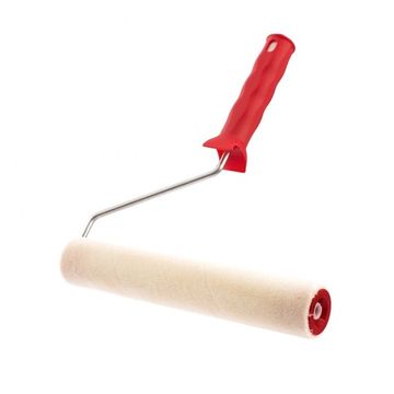 Валик в сборе ВЕЛЮР, 250 мм, ворс 4 мм, D 36 мм, D ручки 6 мм Matrix 80889