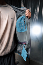 Куртка Nothomme Blue Monte Daybreak Hardshell Storm Jacket with eVent "Banana"