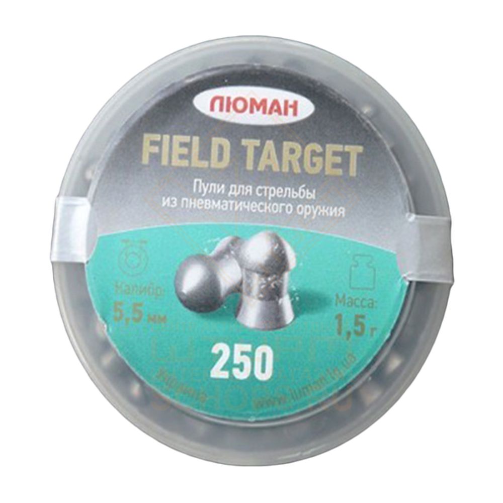 Пули Люман Field Target 5,5 мм 1.5 г (250 шт)