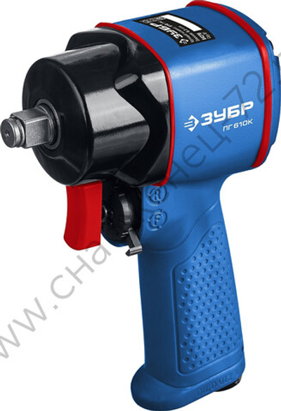 ЗУБР ПГ-610К, 1/2″, 610 Н·м, ударный пневматический гайковерт, Профессионал (64270)+M675