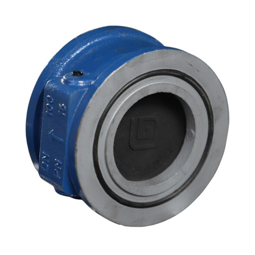 Клапан чугунный обратный поворотный 1-створчатый DN 150 PN 16 межфланцевый БЛМЗ