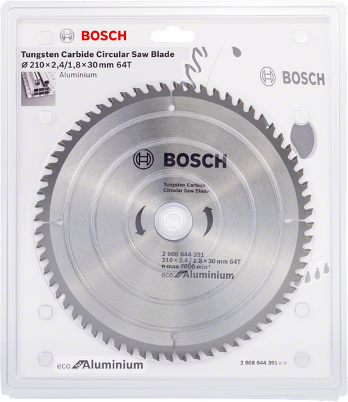 Пильный диск ECO ALU/MULTI 210X30-64T BOSCH 2608644391