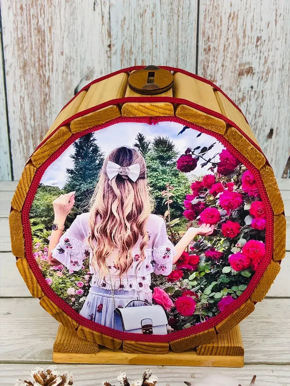 Копилка-бочка "Пусть мечты сбываются"