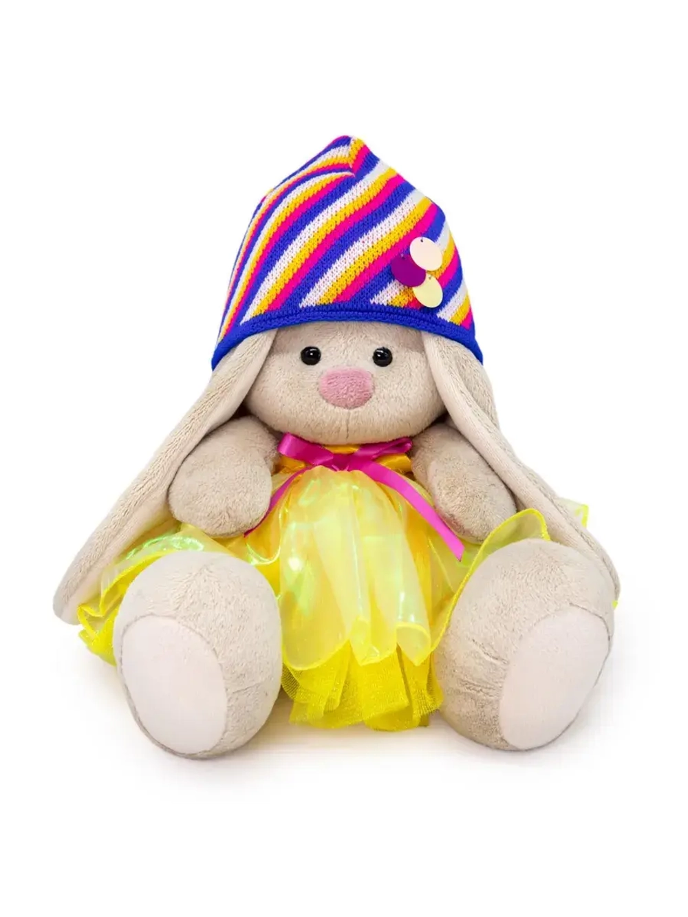Мягкая игрушка Зайка Ми Лимонный микс 18 см SidS-475