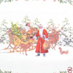 Блюдо овальное Repast Зимняя сказка 29*19 см