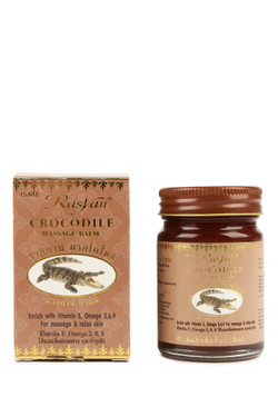 Бальзам для массажа с крокодильим жиром Crocodile massage balm, ТМ Rasyan