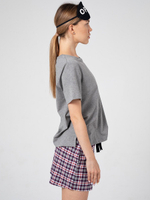 Уютный пижамный комплект с маской (Размер: L) (Цвет: черный)