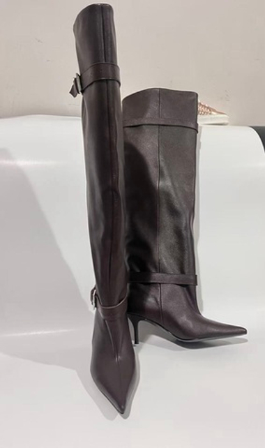 Сапоги с широким голенищем WISPER