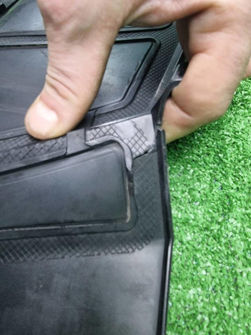 Кожух замка капота Porsche Cayenne 3 PO536 (17-23)