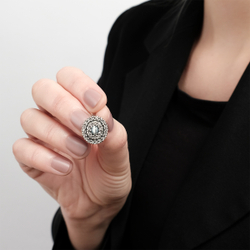 "Анды" серьги из коллекции "Самоцветы" от Jenavi