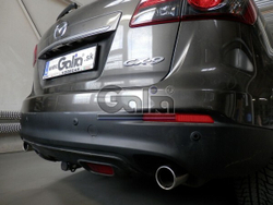 Фаркоп оцинкованный Galia M133A для Mazda CX-9 2006-2012, 2012-2017(паспорт и сертификат в комплекте)(без электрики)