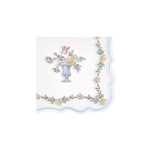 Салфетки маленькие с вазой "Цветочные Рококо" 8 шт.