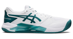 Мужские кроссовки теннисные Asics Gel-Challenger 13 Clay - white/velvet pine