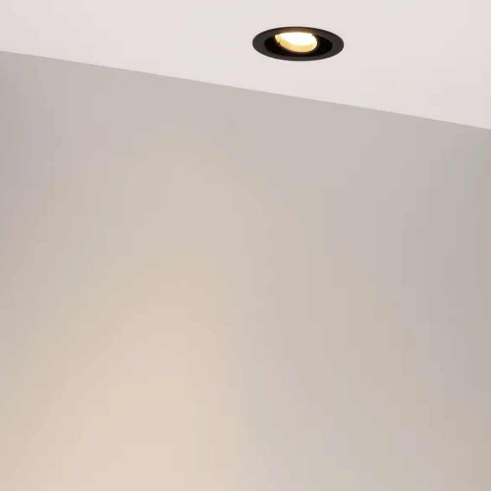 Светильник MS-VORTEX-BUILT-R90-12W Warm3000 (BK-BK, 40 deg, 230V) (Arlight, IP20 Металл, 5 лет) 043481