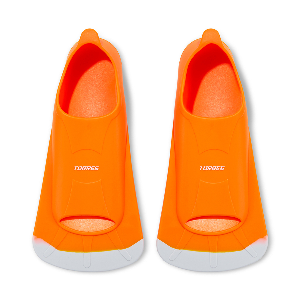 Ласты для бассейна TORRES F02, SWF022403OR, р. EU 38-40 (S), оранжево-серый