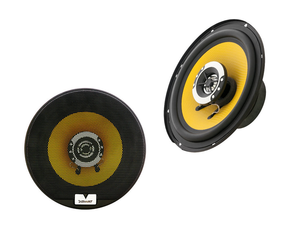Автоколонки SWAT SP-A6 (6.5"/сетки/пара) коаксиальные