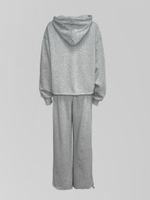 Спортивный костюм Yan Design 7061 из укороченной толстовки и широких штанов