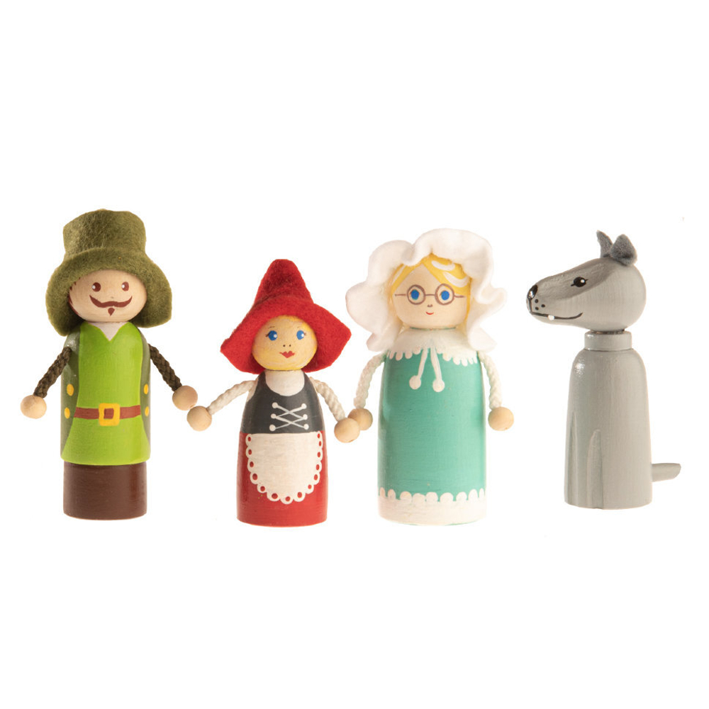 Набор пальчиковых игрушек "Красная шапочка", Вальда