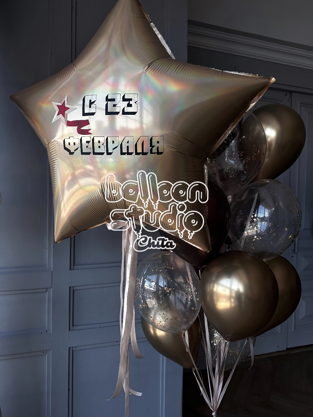 Шары к 23 февраля №21