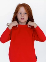 Красный костюм для девочки на весну с леггинсами