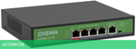 Коммутатор Digma DSP204G-1G-T80 L2