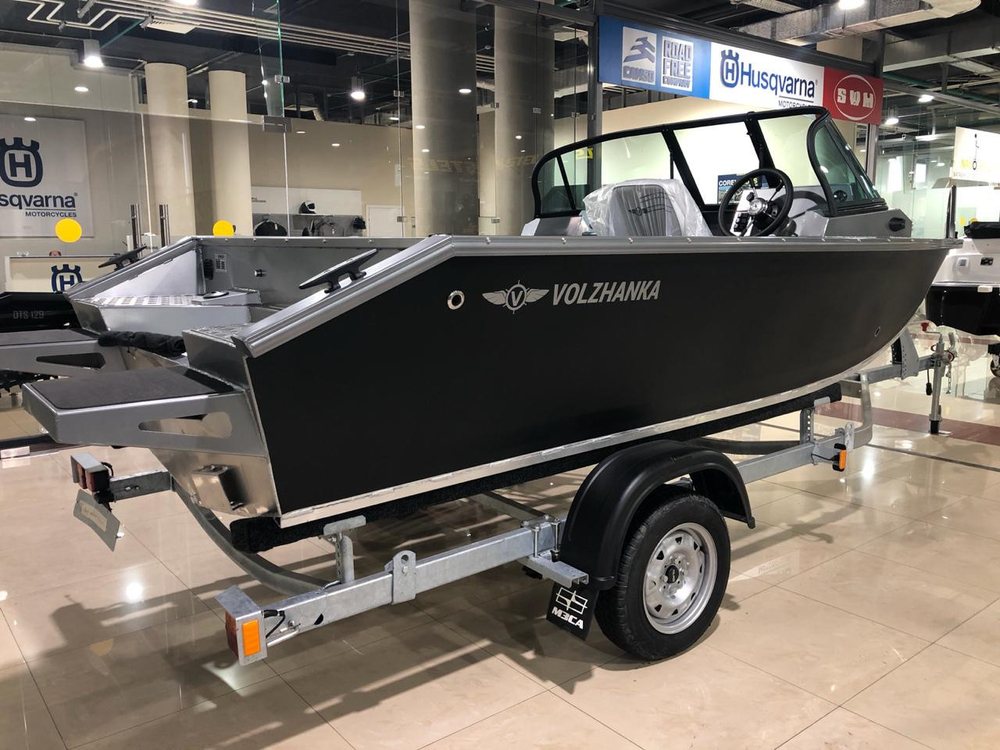 Транспортировочный (стояночный) тент для катера VOLZHANKA 46 FISH