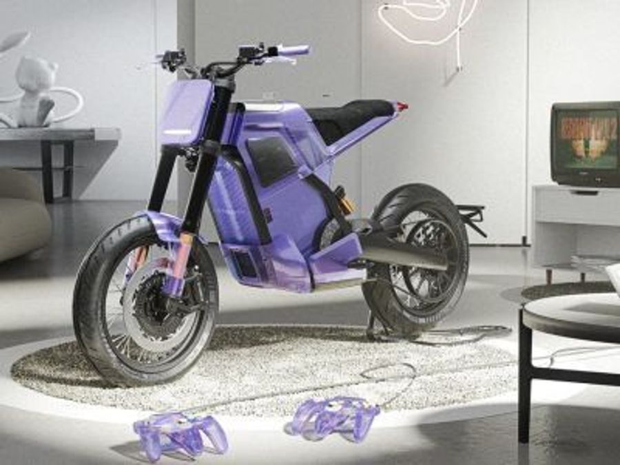 Вдохновлённый Game Boy электробайк Dab 1a поддерживает чит-коды