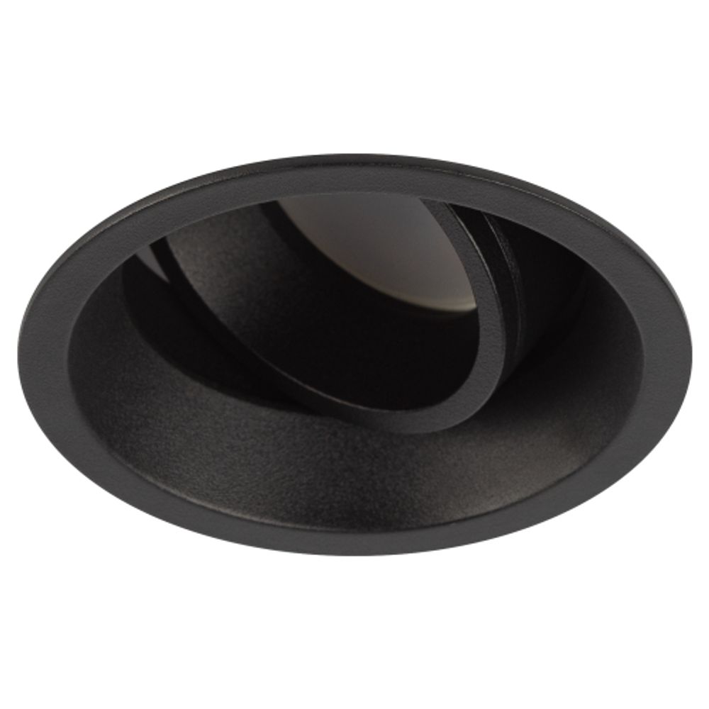 Светильник встраиваемый алюминиевый ЭРА KL98 BK под лампу MR16 GU5.3 черный