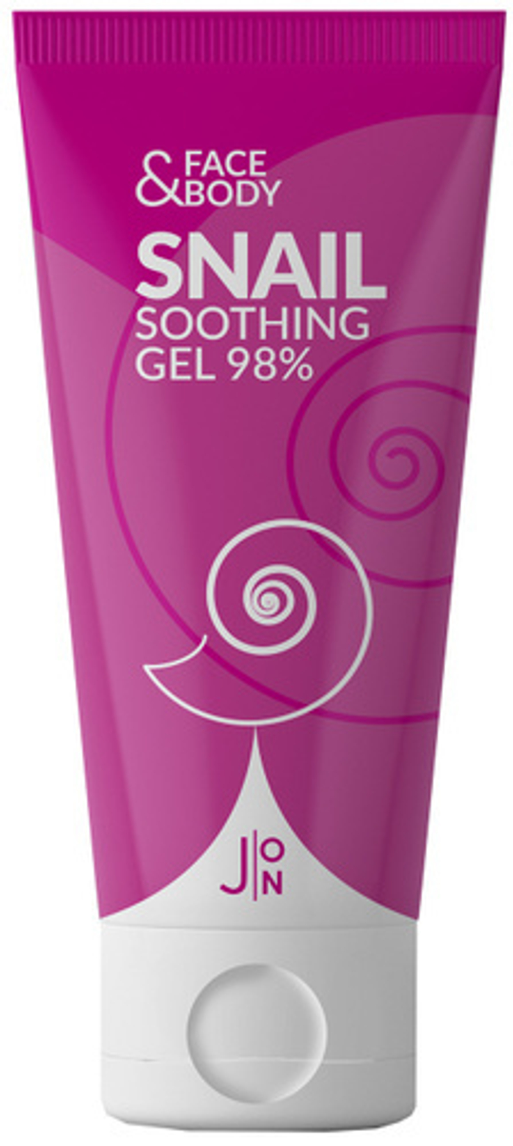 J:ON Гель универсальный УЛИТКА Face & Body Snail Soothing Gel 98%, 200 мл