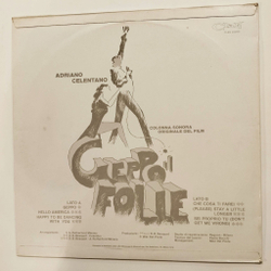 Винтажная виниловая пластинка LP Adriano Celentano Geppo Il Folle (Italy 1978)