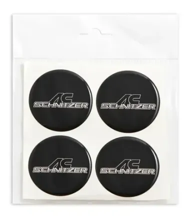Наклейки на колпак СИЛИКОН 55мм SCHNITZER 4пр KOTA