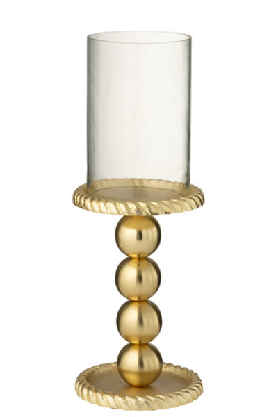 Подсвечник "Алст" большой 13x13x32см