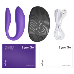 Вибромассажер для пар We-Vibe Sync Go (фиолетовый)