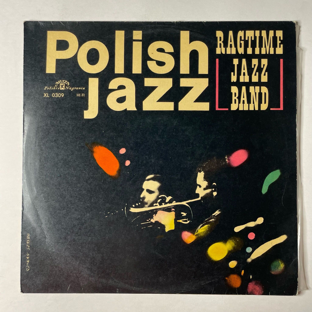 Винтажная виниловая пластинка LP The Ragtime Jazz Band (Польша 1966) Польский Джаз