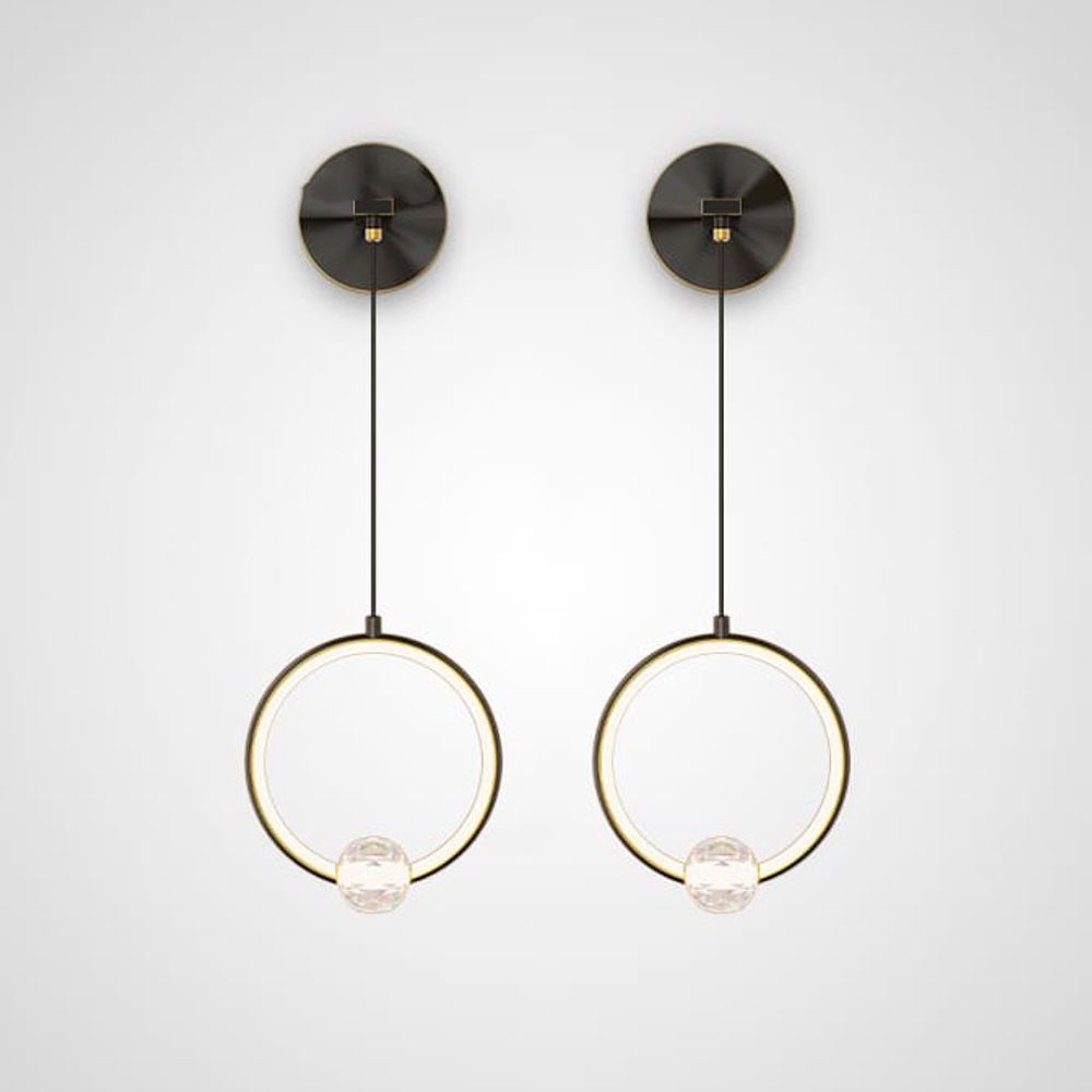 Настенный светильник LUANA WALL Brass