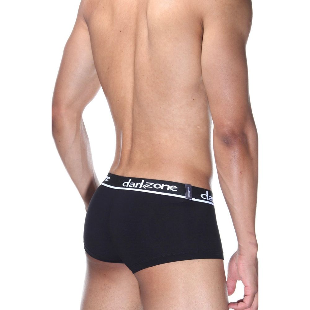 Мужские трусы хипсы черные DARKZONE DZN3301
