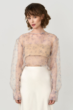 Блуза органза