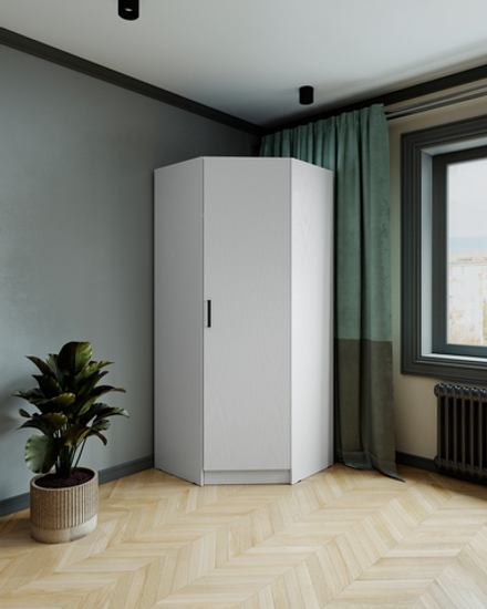 Шкаф комбинированный Ларс угловой угол скос