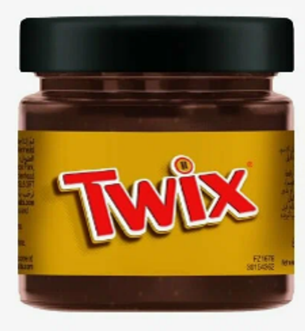 Твикс Twix шоколадная паста 200г. (369руб./шт.) (6шт./кор.) (СОЕДИНЕННОЕ КОРОЛЕВСТВО) ООО ГЛОБАЛ