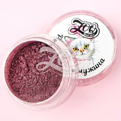 Zoo nail Зеркальная цветная втирка Розовая жемчужина, 0,5гр