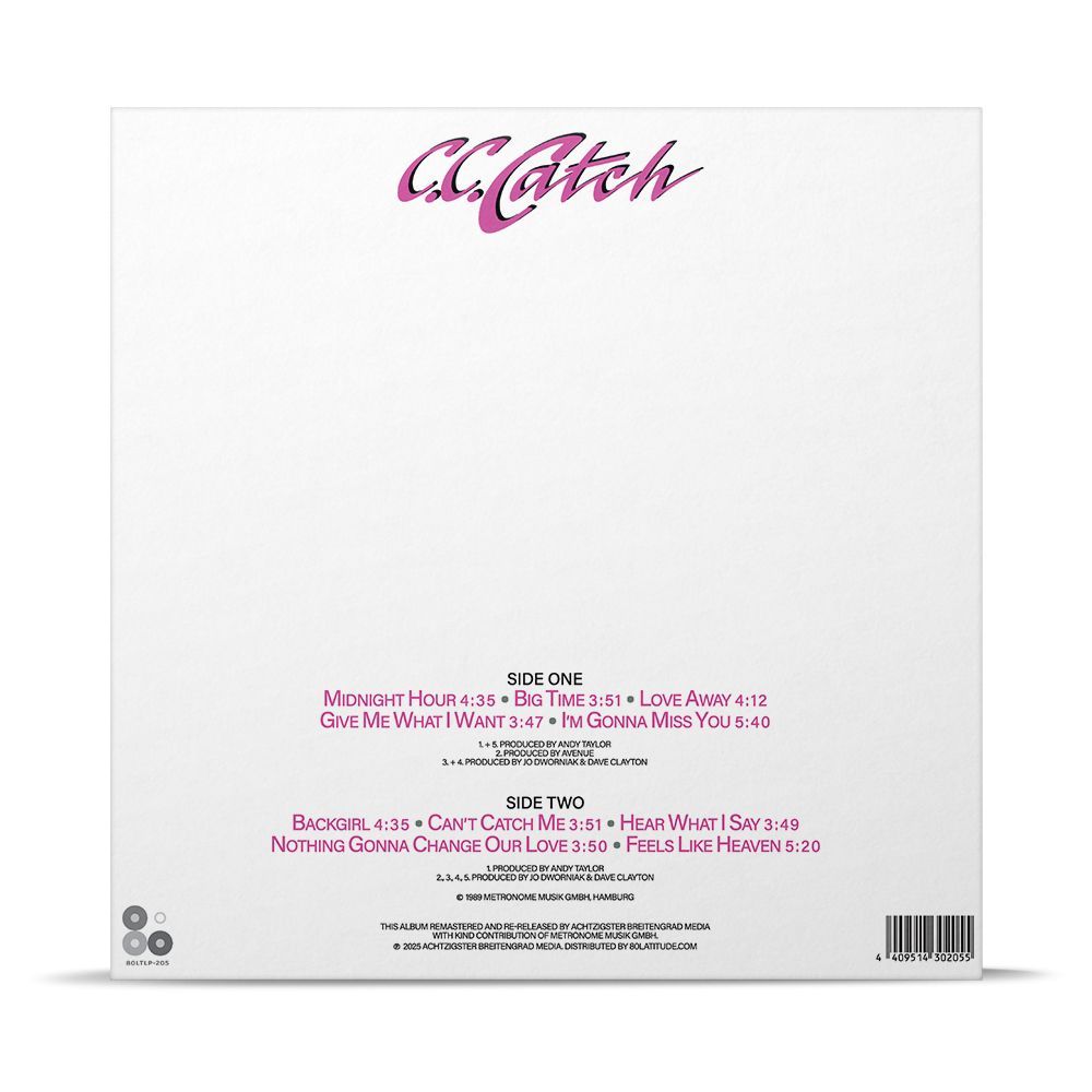 C.C. Catch - Hear What I Say (LP) Новая запечатанная виниловая пластинка + ПОДАРОК