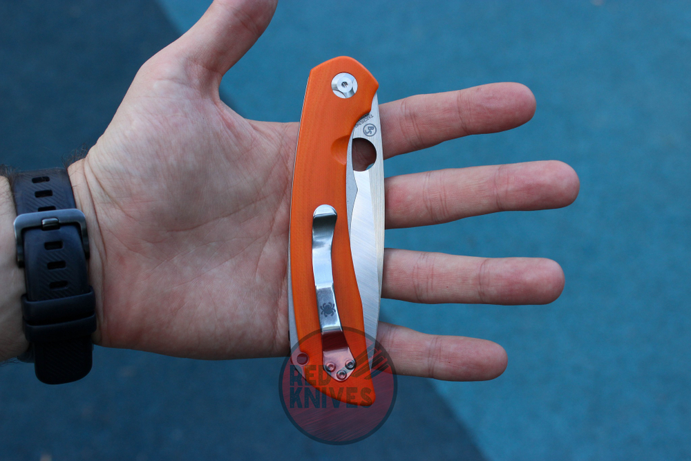 Нож Spyderco Subvert Orange C239GOR