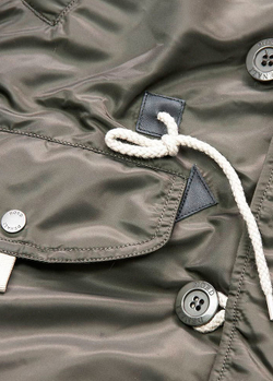 Куртка зимняя мужская Denali Husky Military (т. олива - beluga)