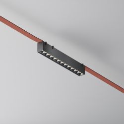 Трековый светодиодный светильник Maytoni Parity   TR128B-12W3K-M-B