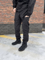 Костюм горка 6 флис осень-зима / черный