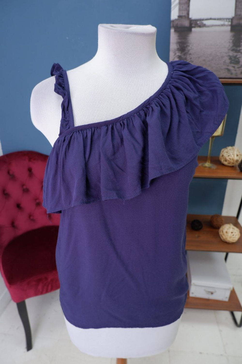 Топ из вискозы 42 размер