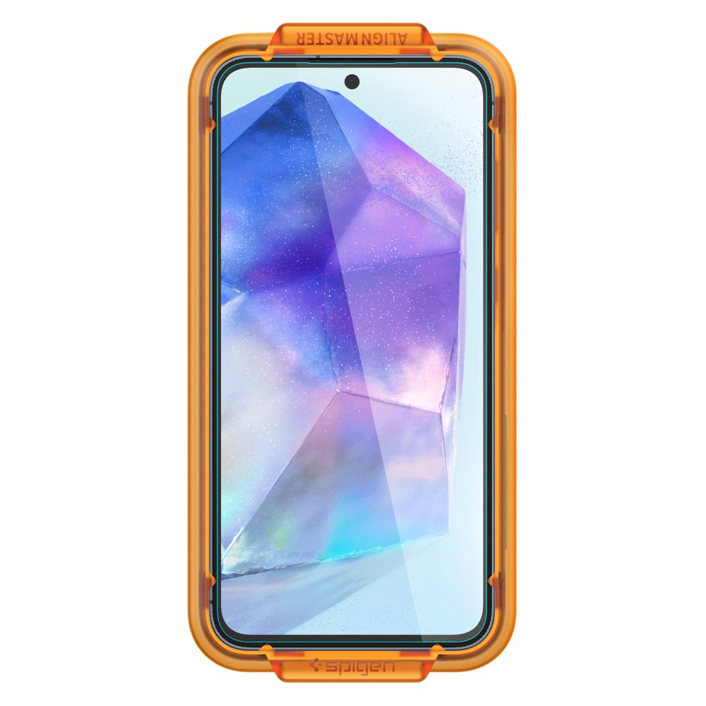 Стекло Spigen ALM GLAS.TR 2-шт для GALAXY A55 5G CLEAR