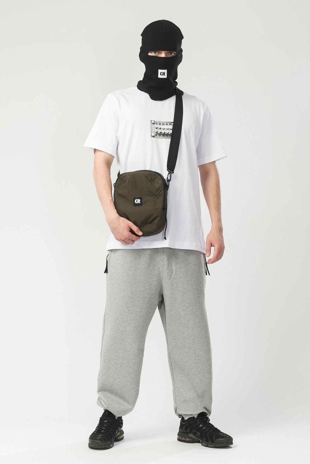 Штаны Codered Solid Pants серые меланж