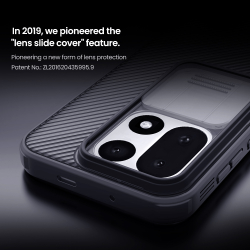 Чехол прозрачный тонированный для OnePlus 15, серия CamShield Pro Case (Transparent black) от Nillkin